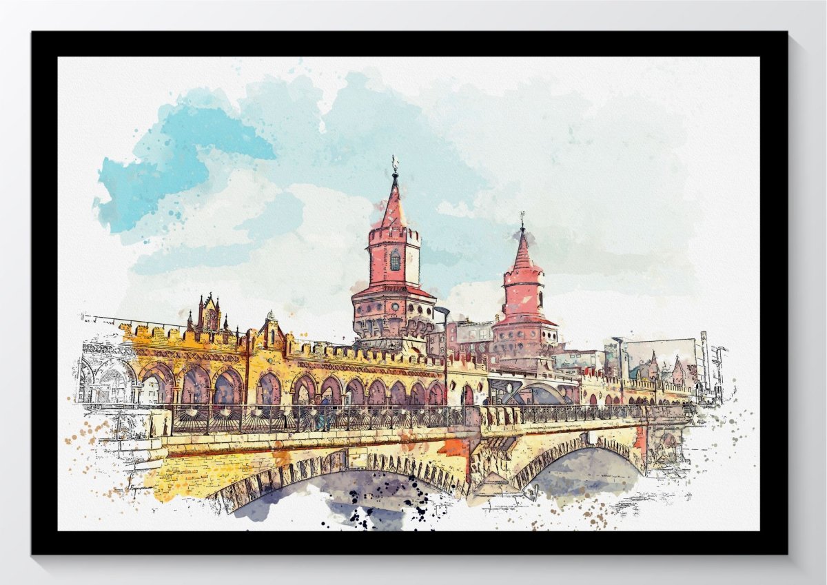 Берлин акварель