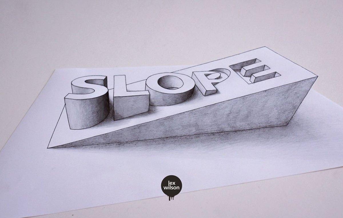 Композиция из объемных букв