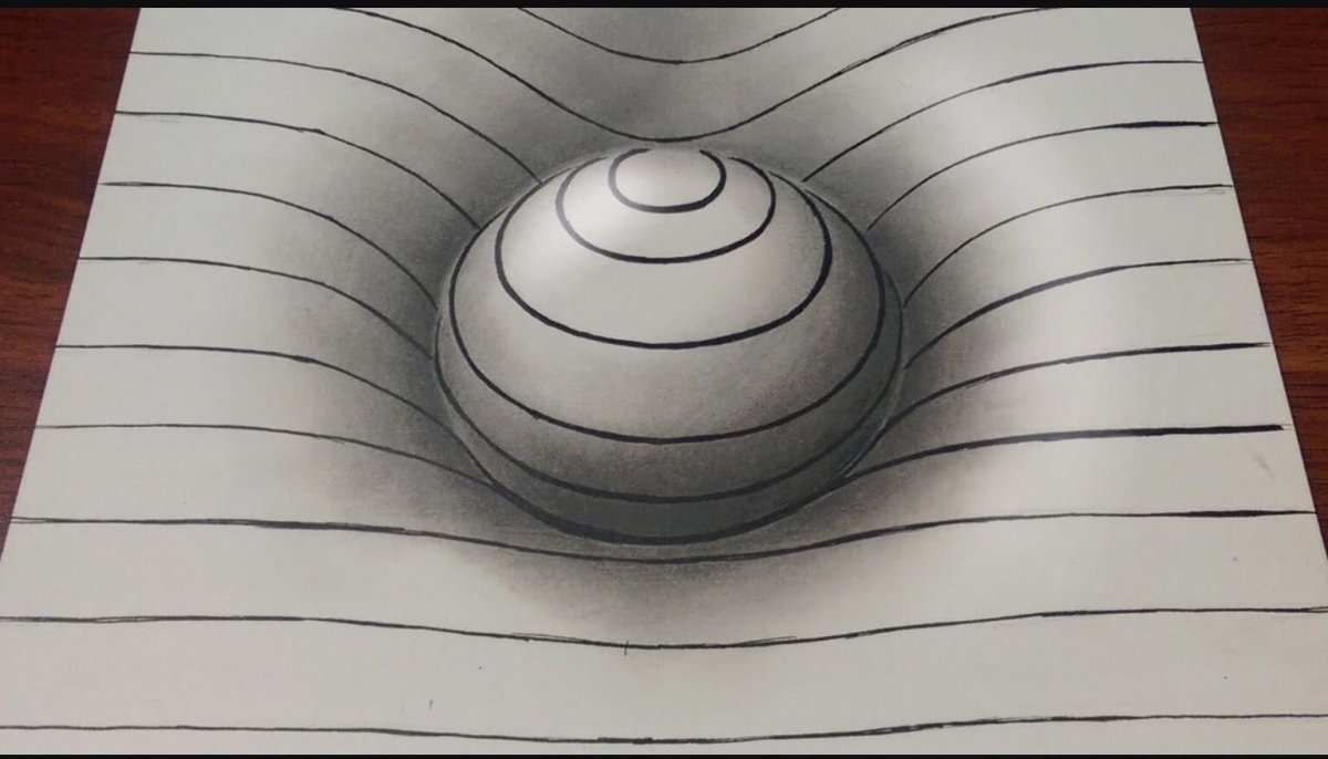 Оптические иллюзии на бумаге