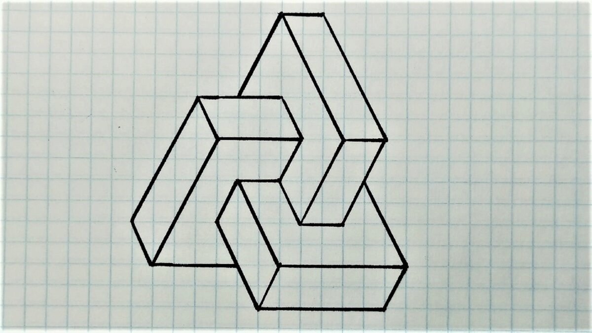 Геометрические фигуры по клеточкам сложные