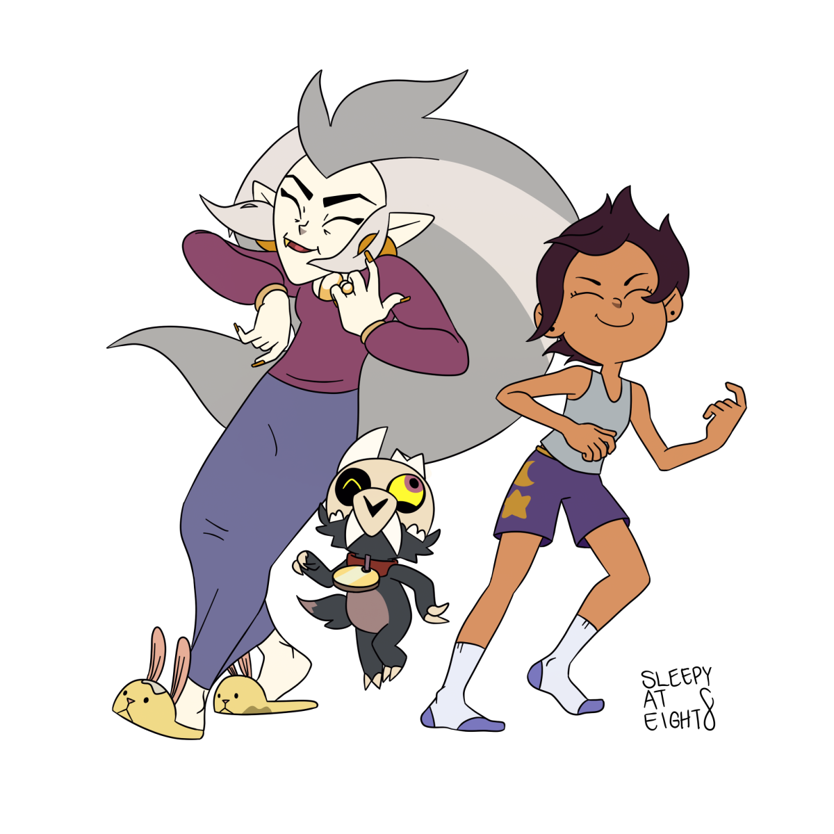 Сова комикс