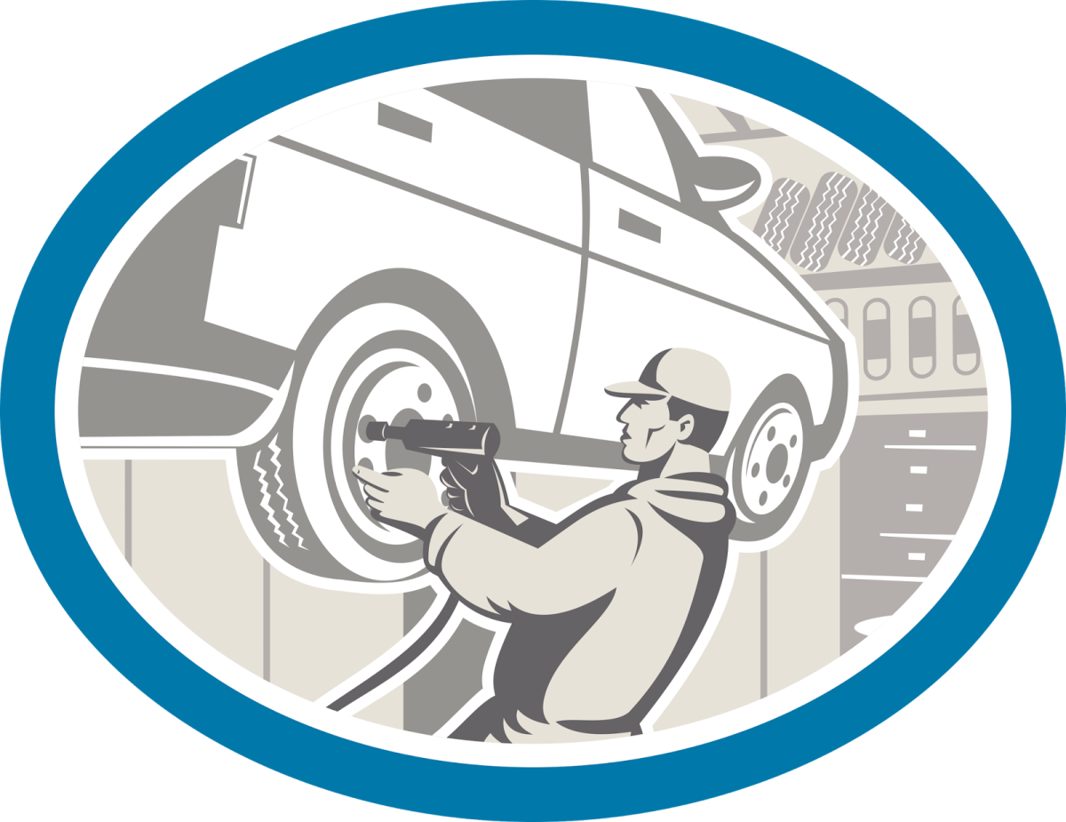 Значки автосервиса шиномонтаж