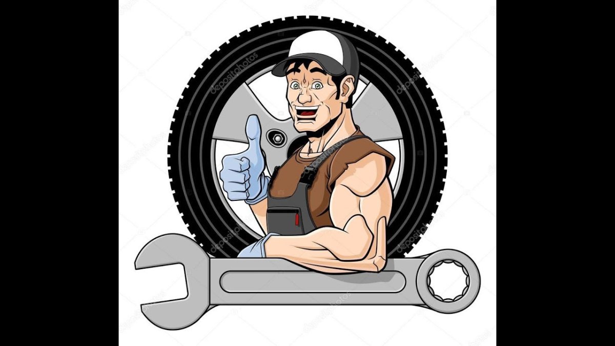 Автослесарь карикатура