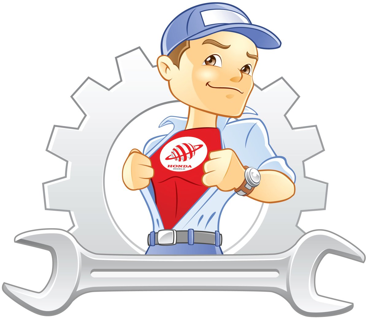 Автосервис карикатура