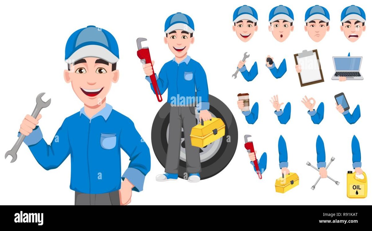 Инженер автомеханик рисунок