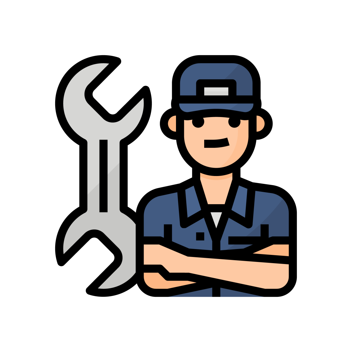 Механик значок