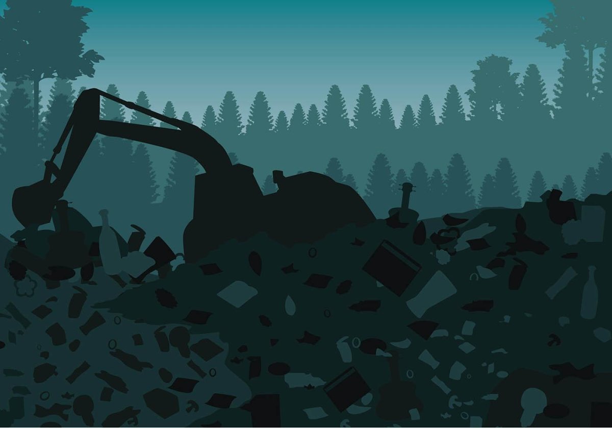 Нарисованная свалка