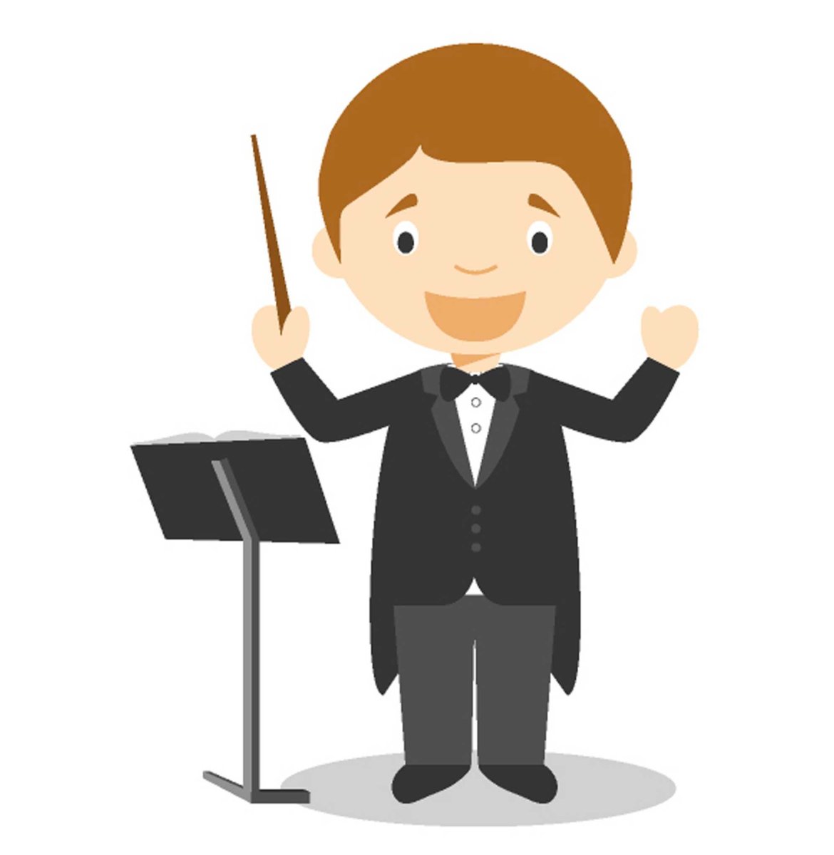 Дирижер мультяшный