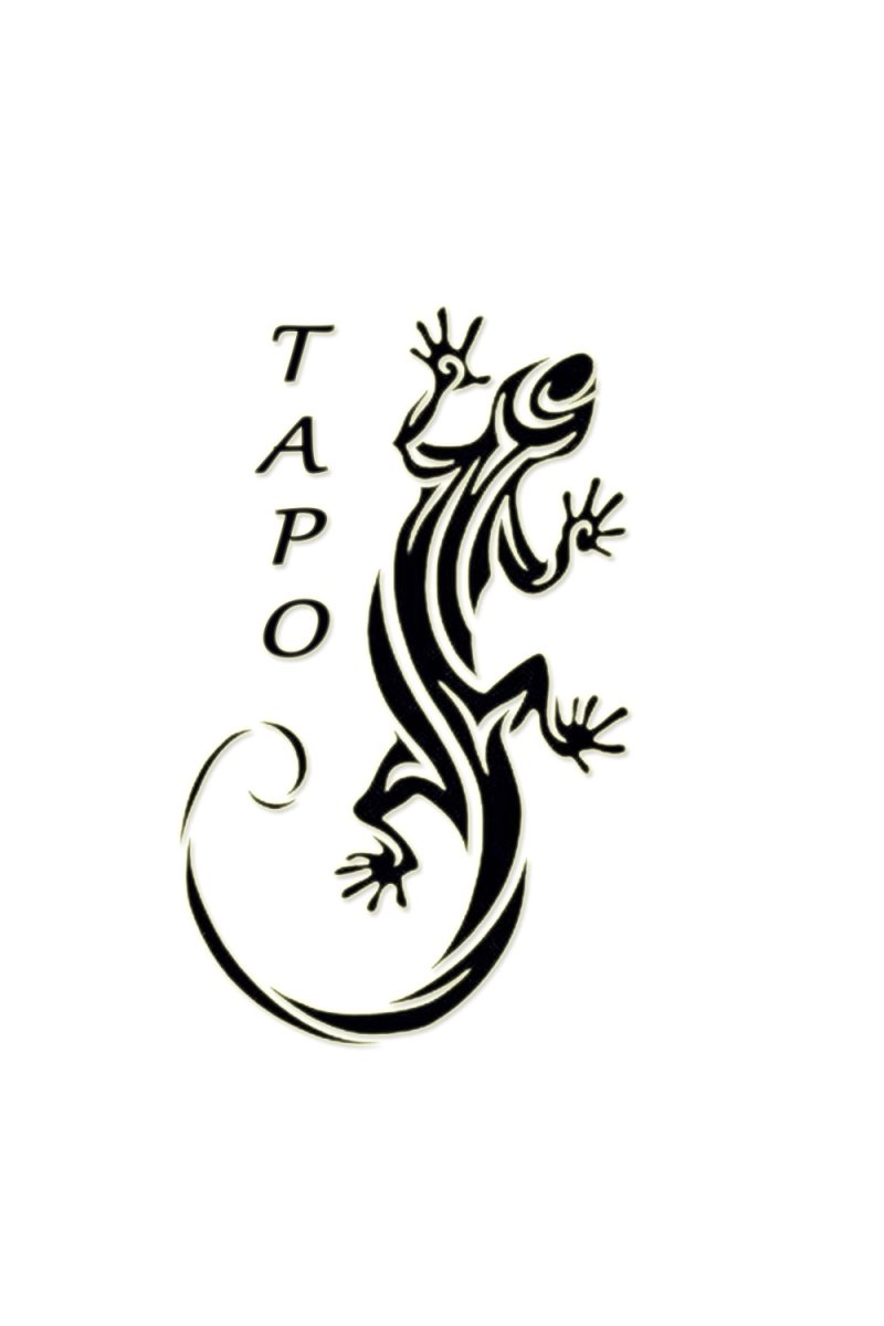 Тату саламандра трайбл