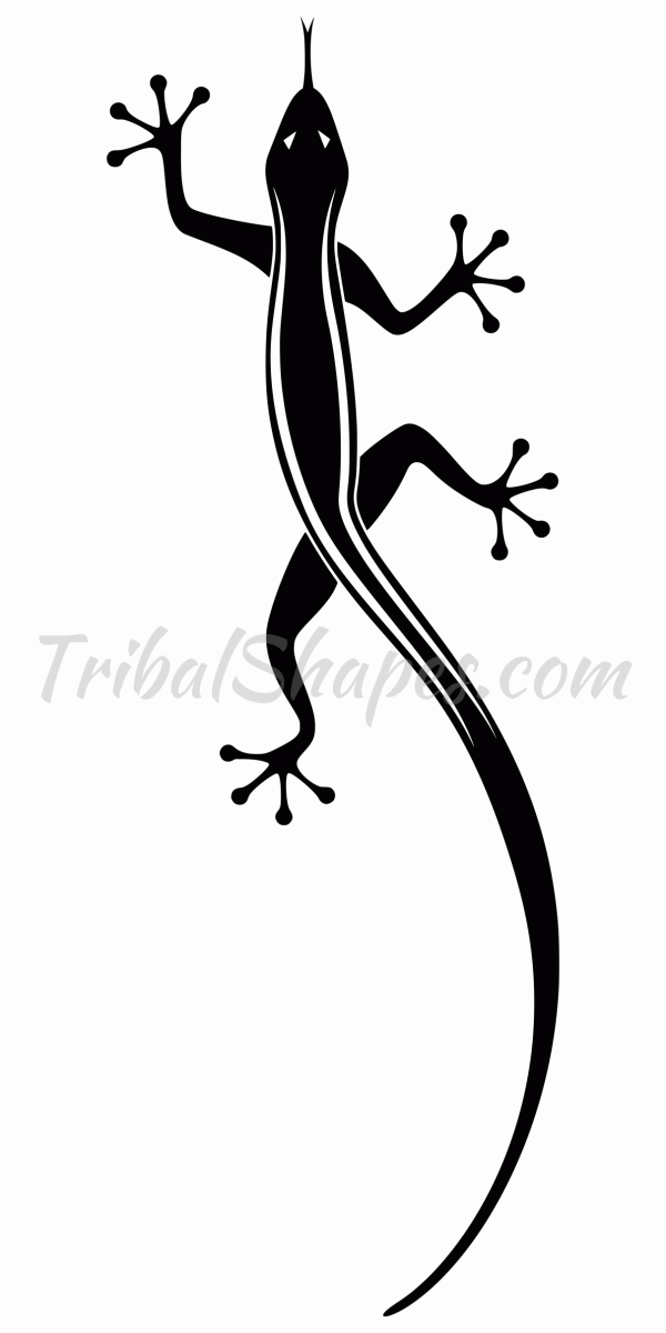 Ящерица эскиз