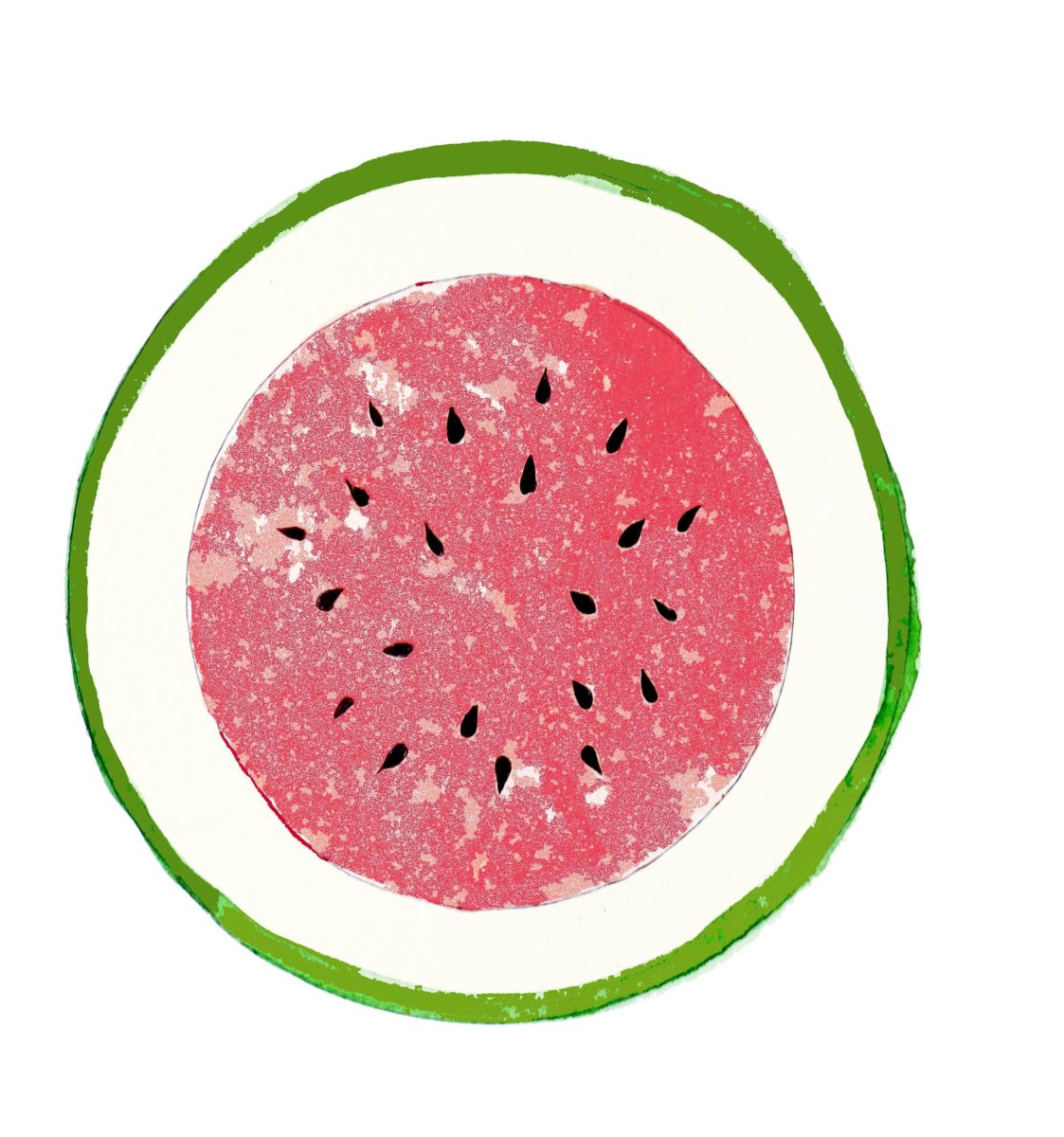 Арбуз стилизованный