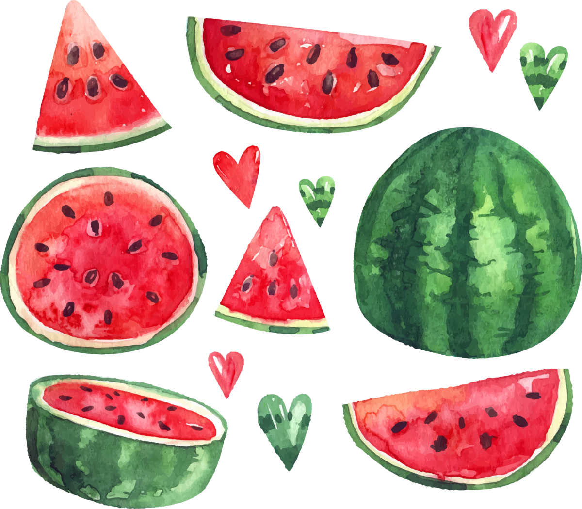 Наклейка Арбуз