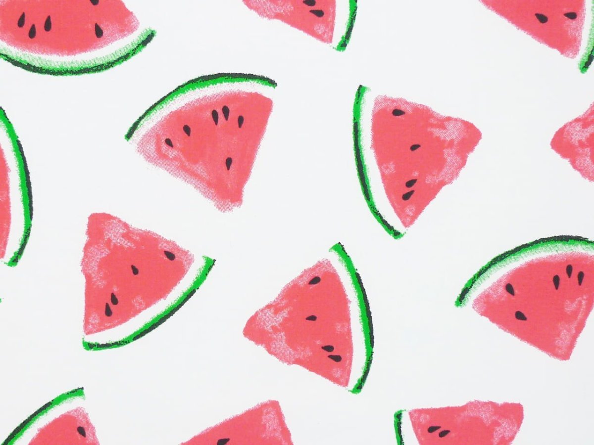Арбузная долька для печати