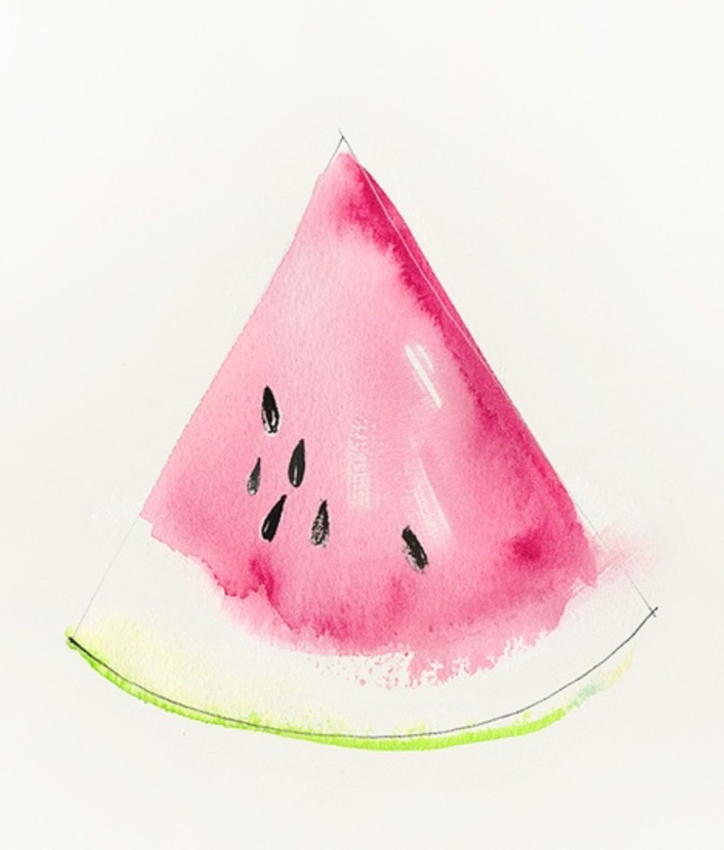 Арбуз стикер