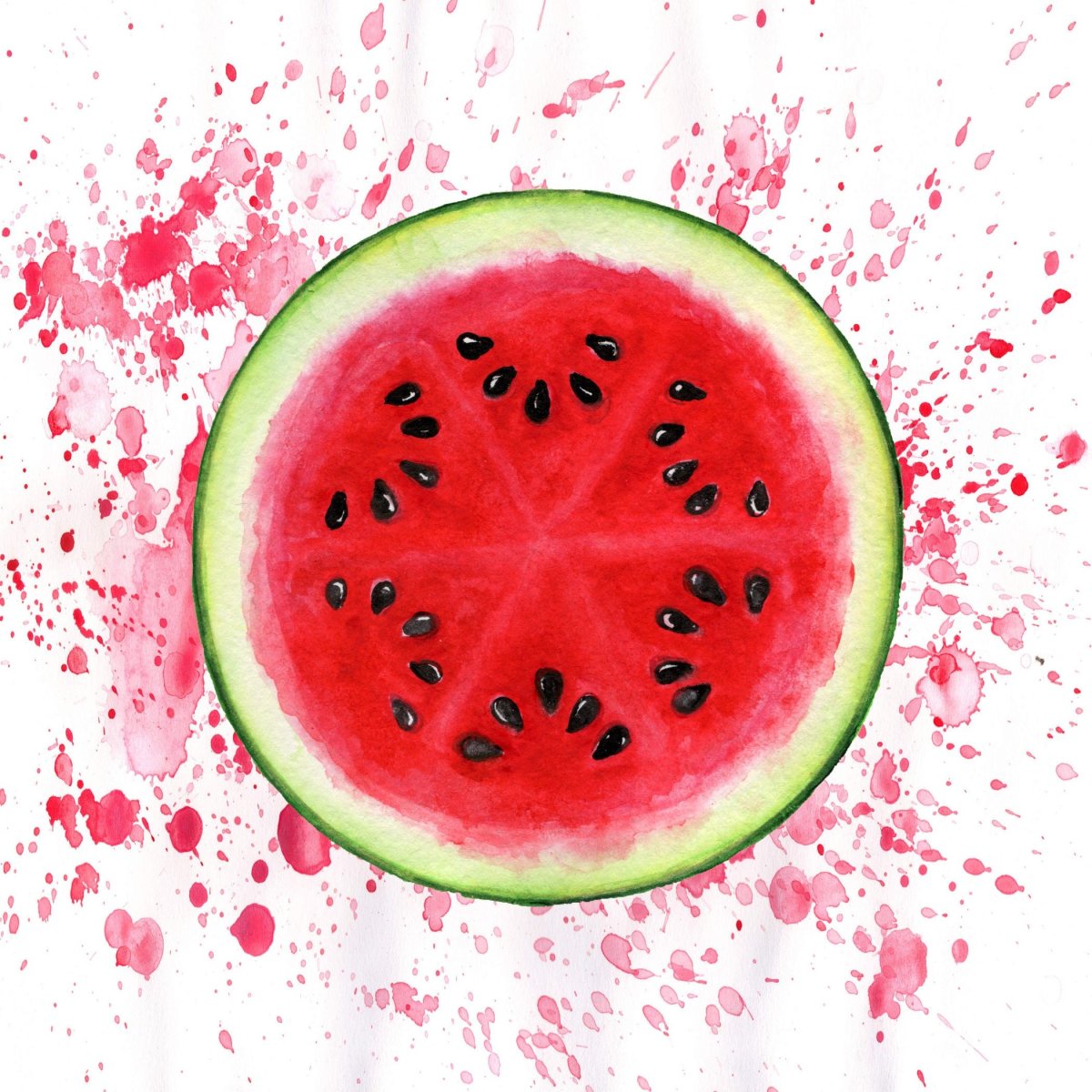 Арбуз в графике