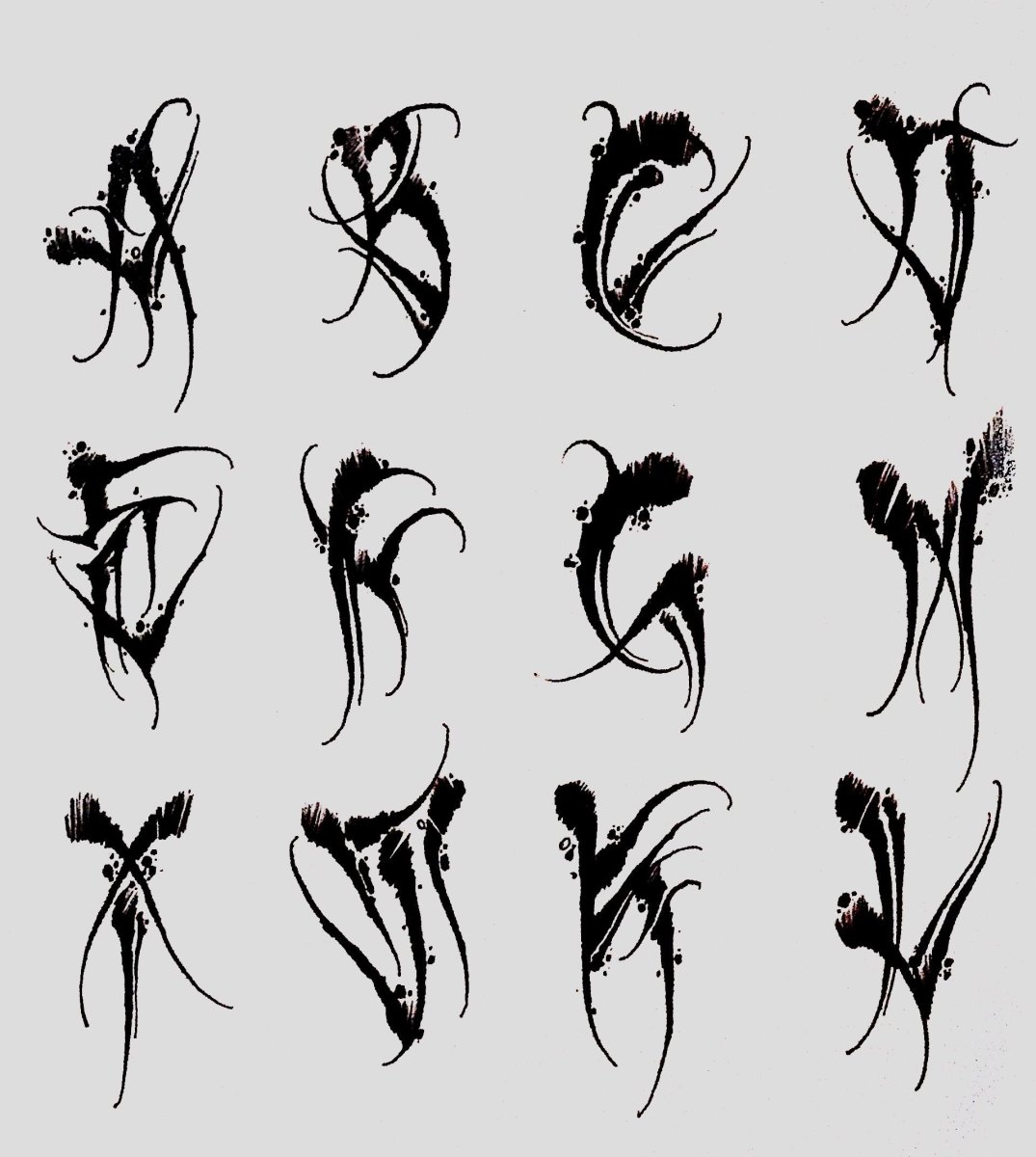 Эскизы тату на шею