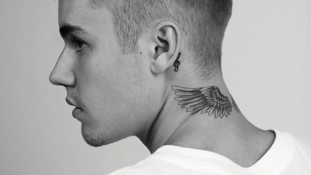 Тату на шею для мужчин