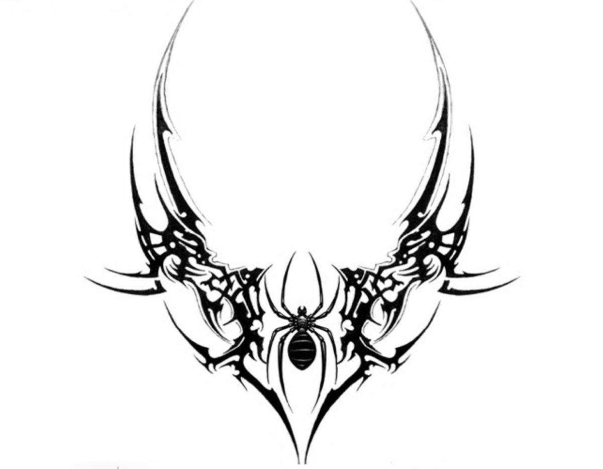 Тату на шее мужские эскизы