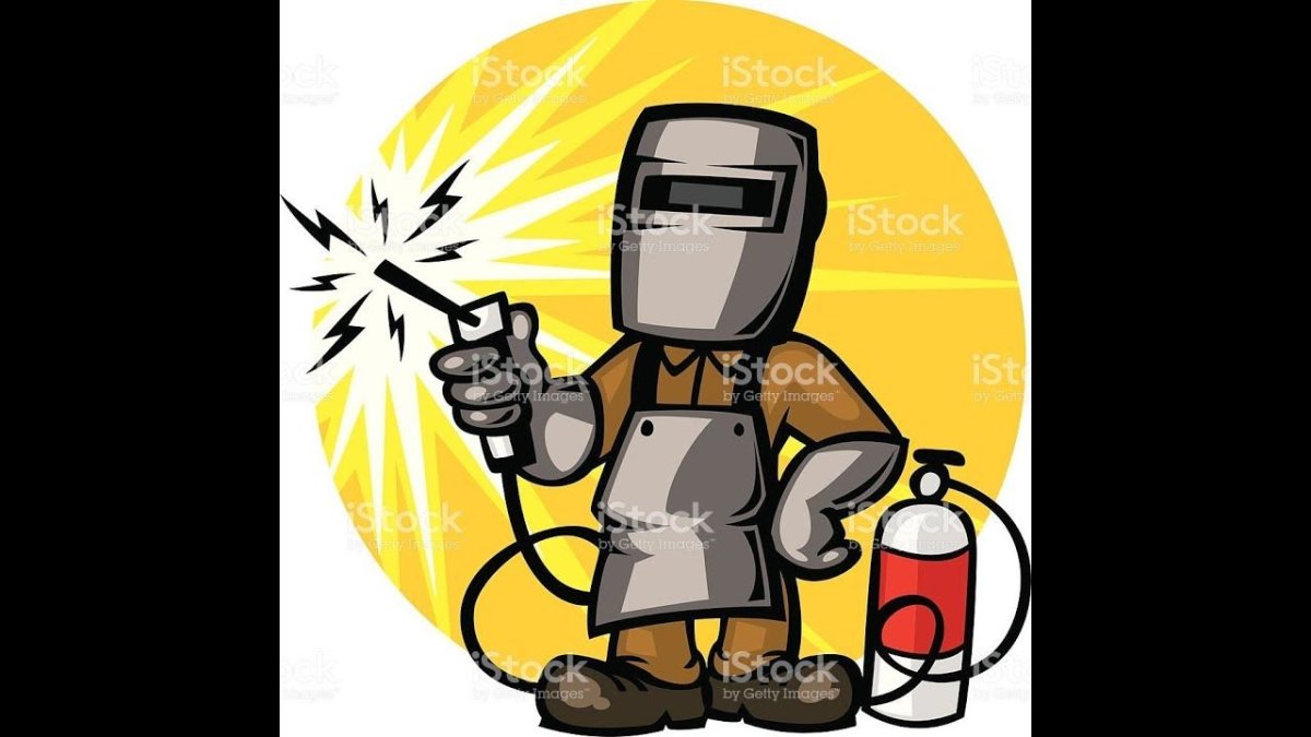 Сварщик карикатура