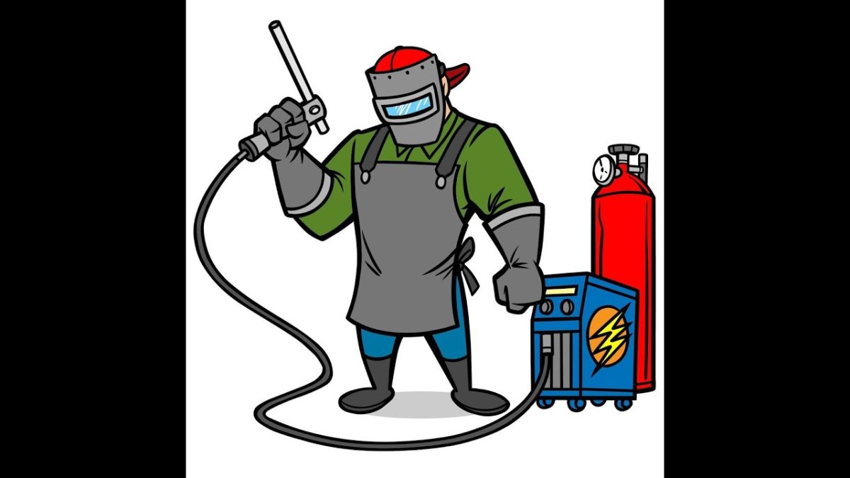 Сварщик мультяшный