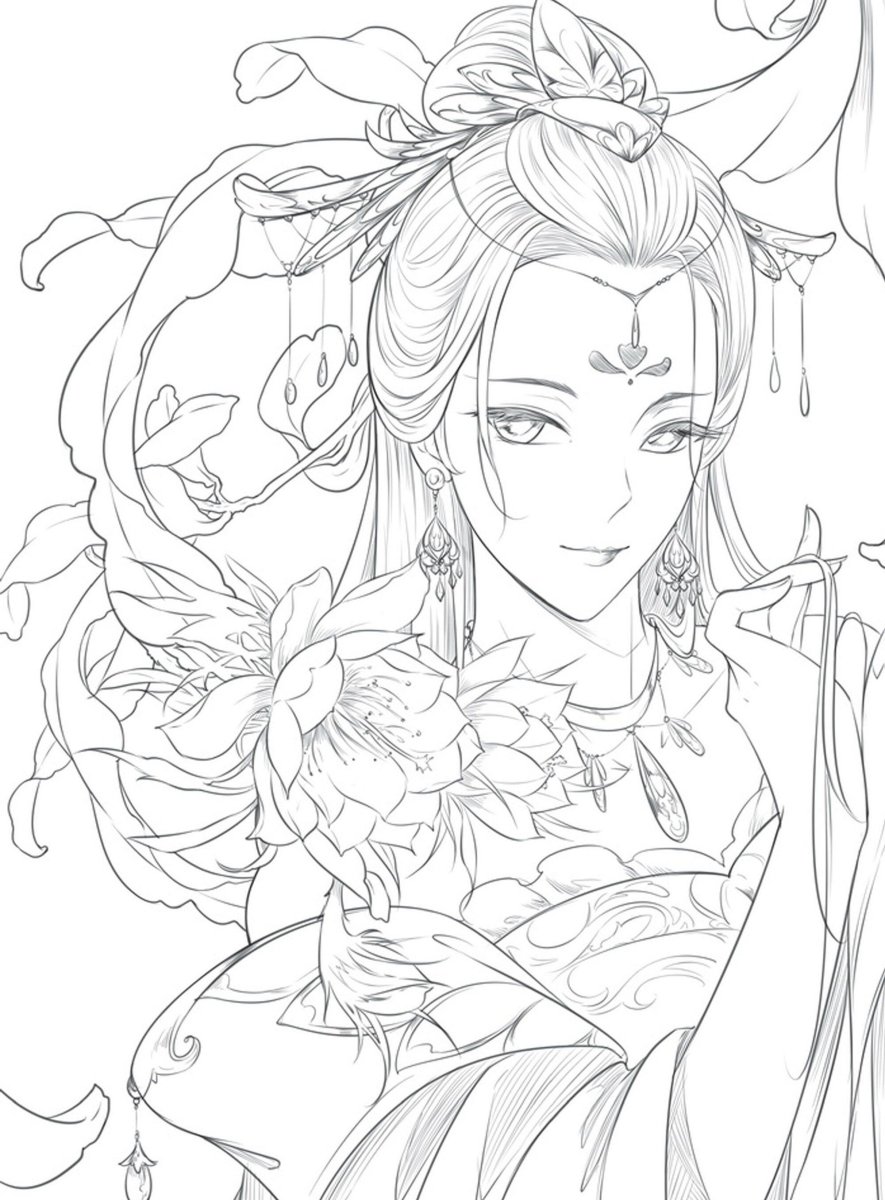 Японские раскраски