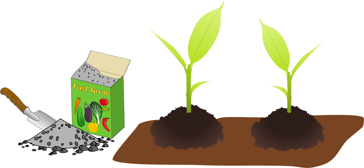 Почва с корнем вектор