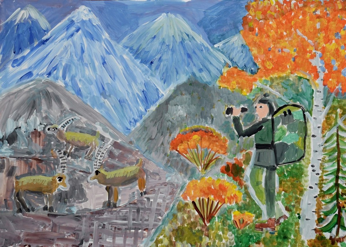 Детские рисунки Брянский заповедник