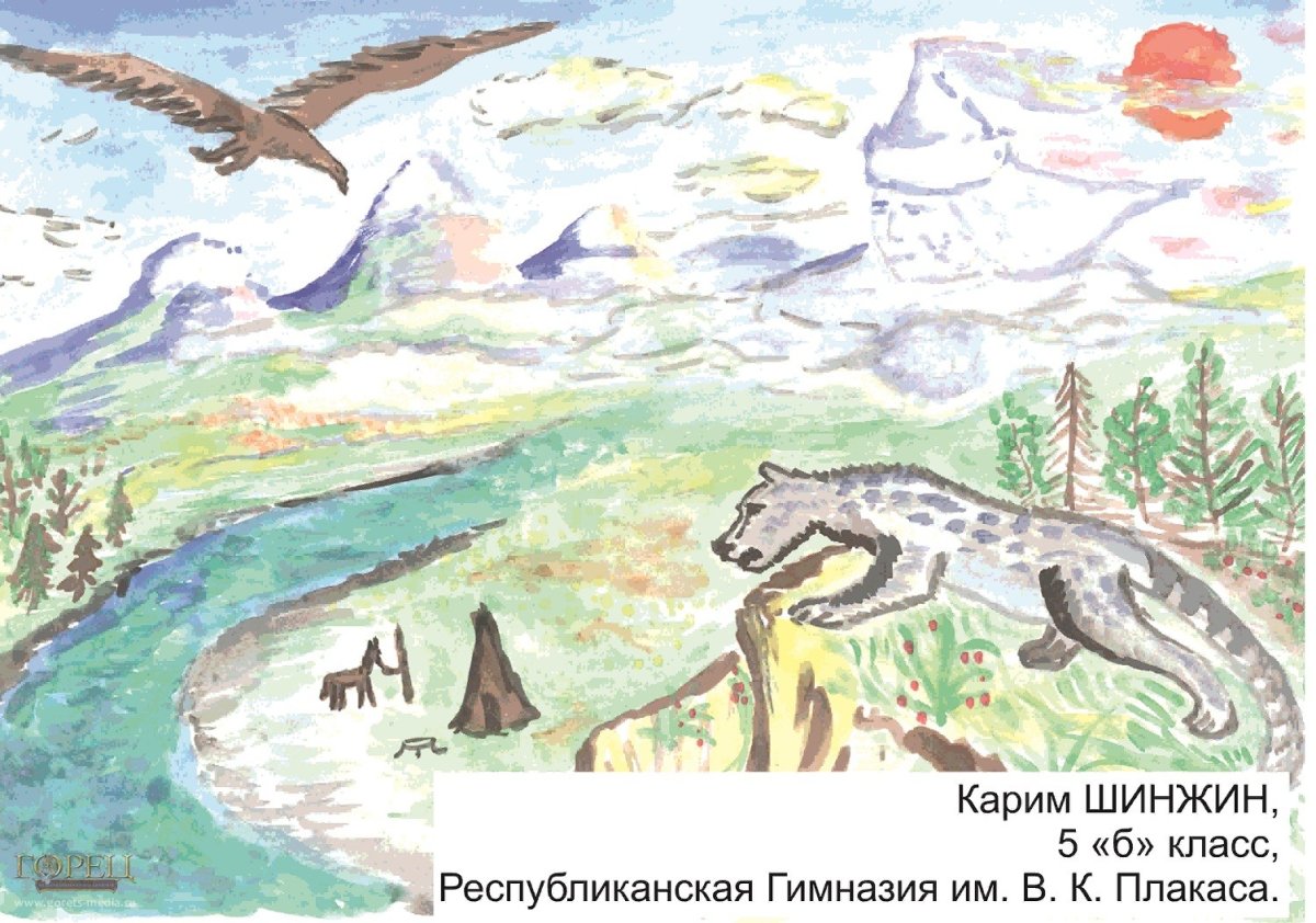 Мир заповедной природы плакат