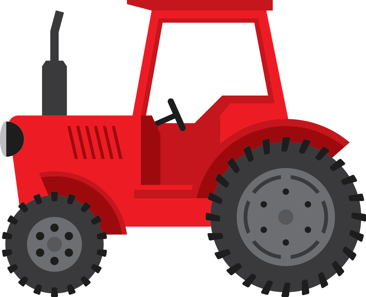 Трактор. Красный трактор мультяшный. Трактор рисунок. Трактор рисунок для детей.