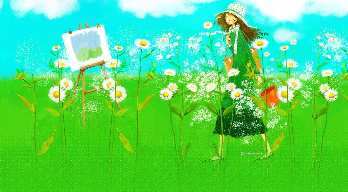 Воспоминания о лете рисунки