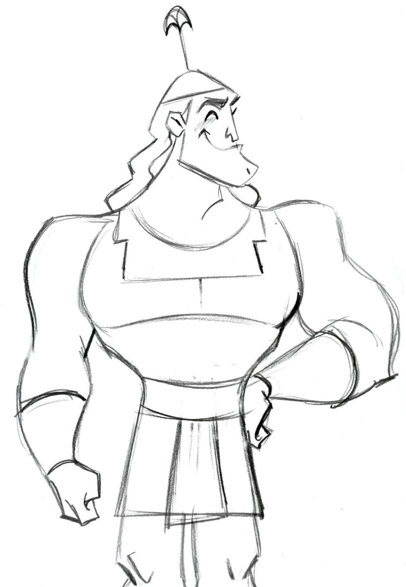 Илья Муромец портрет рисунок