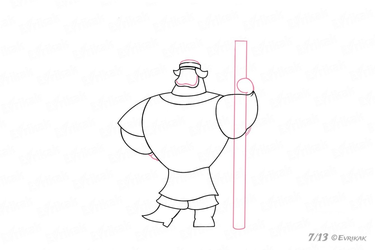 Александр Невский для срисовки