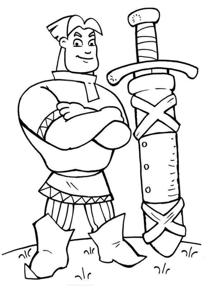 Три богатыря алёша Попович