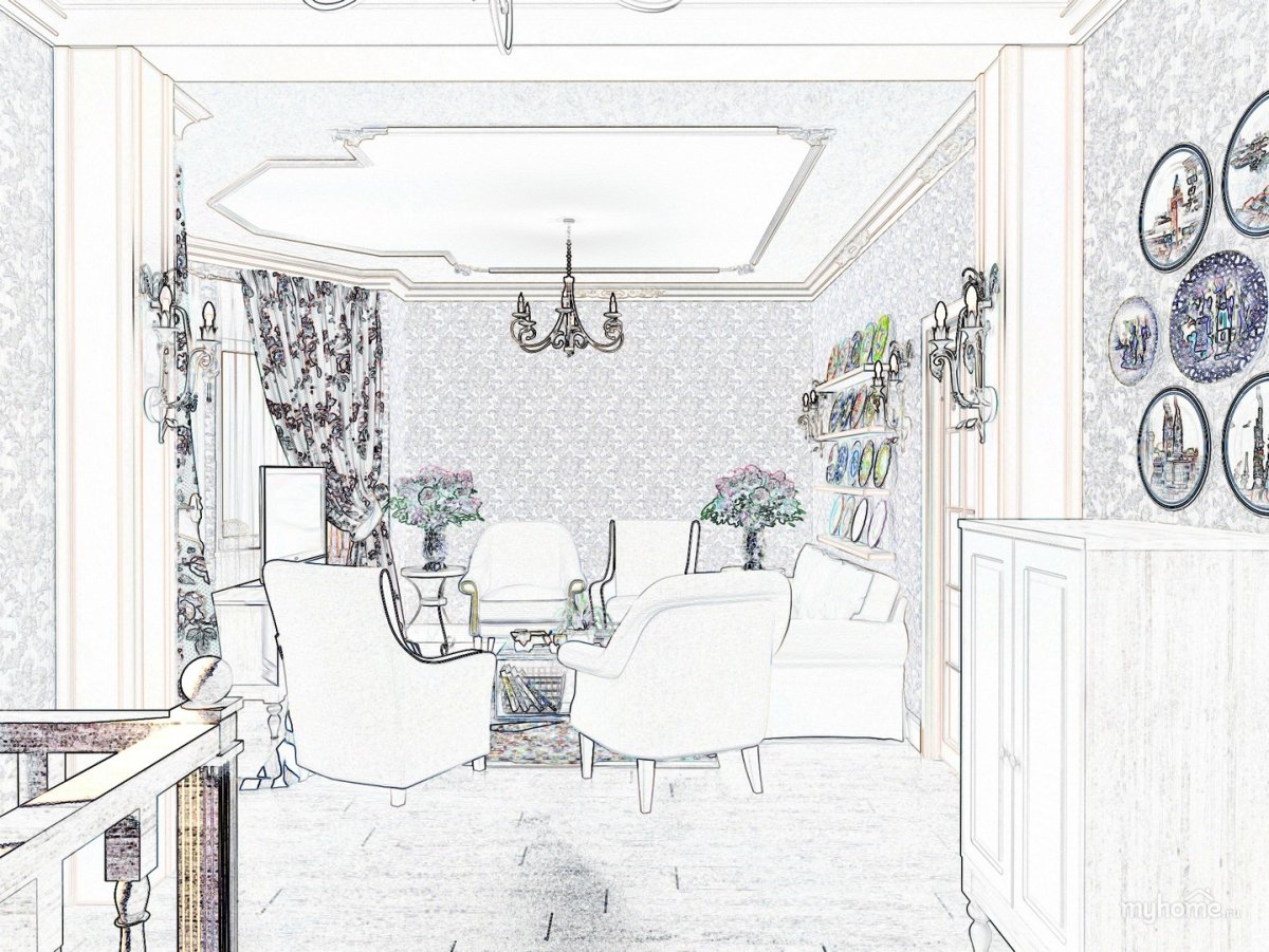 Фристайл фреска эскизы