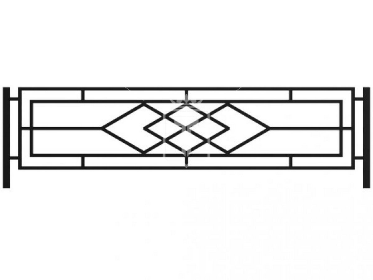 Эскизы оградок на кладбище