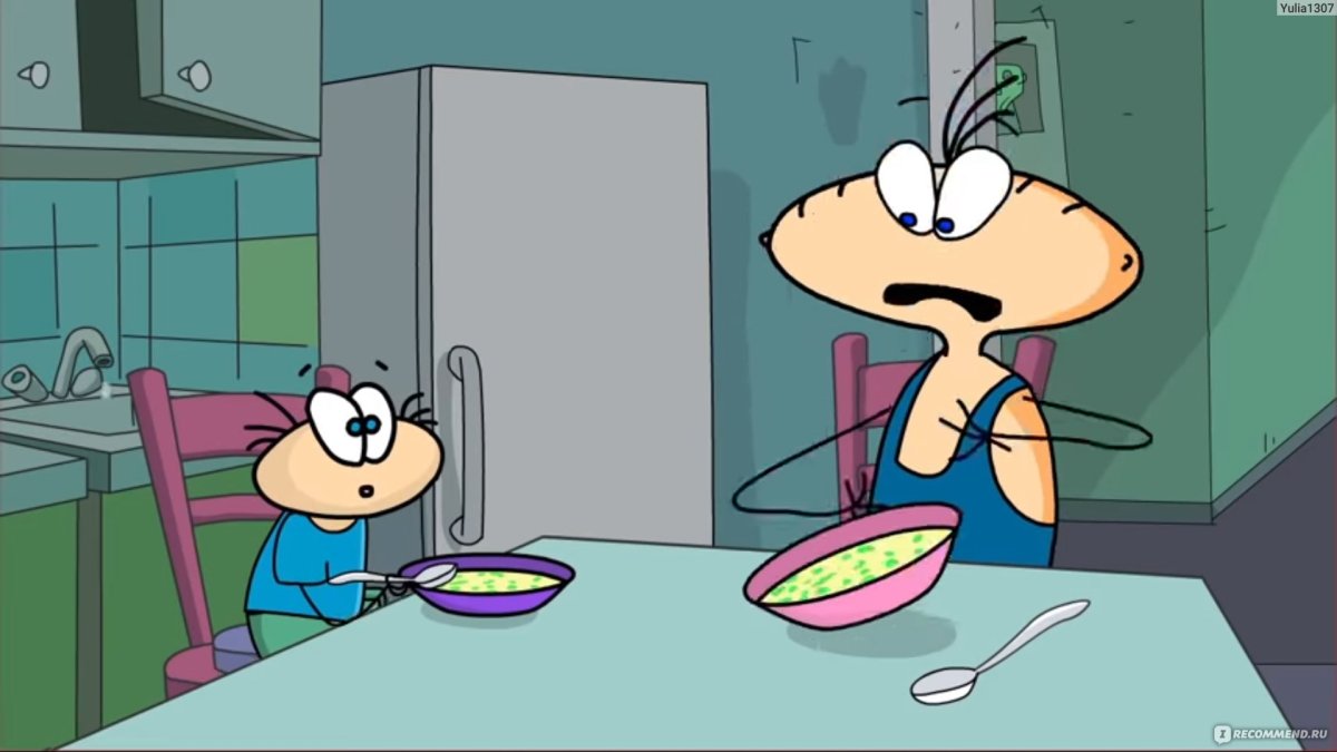 Масяня Хрюндель и лохматый