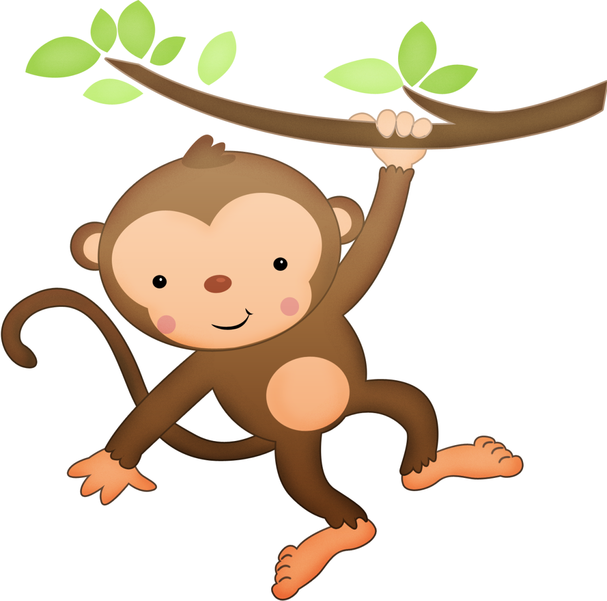 Обезьянка рисунок для детей