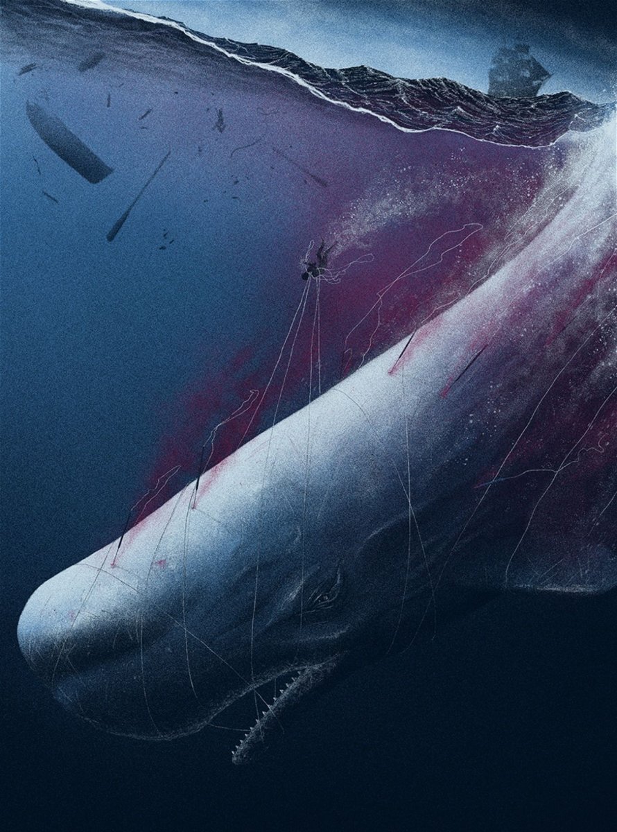 Иллюстрации моби дик