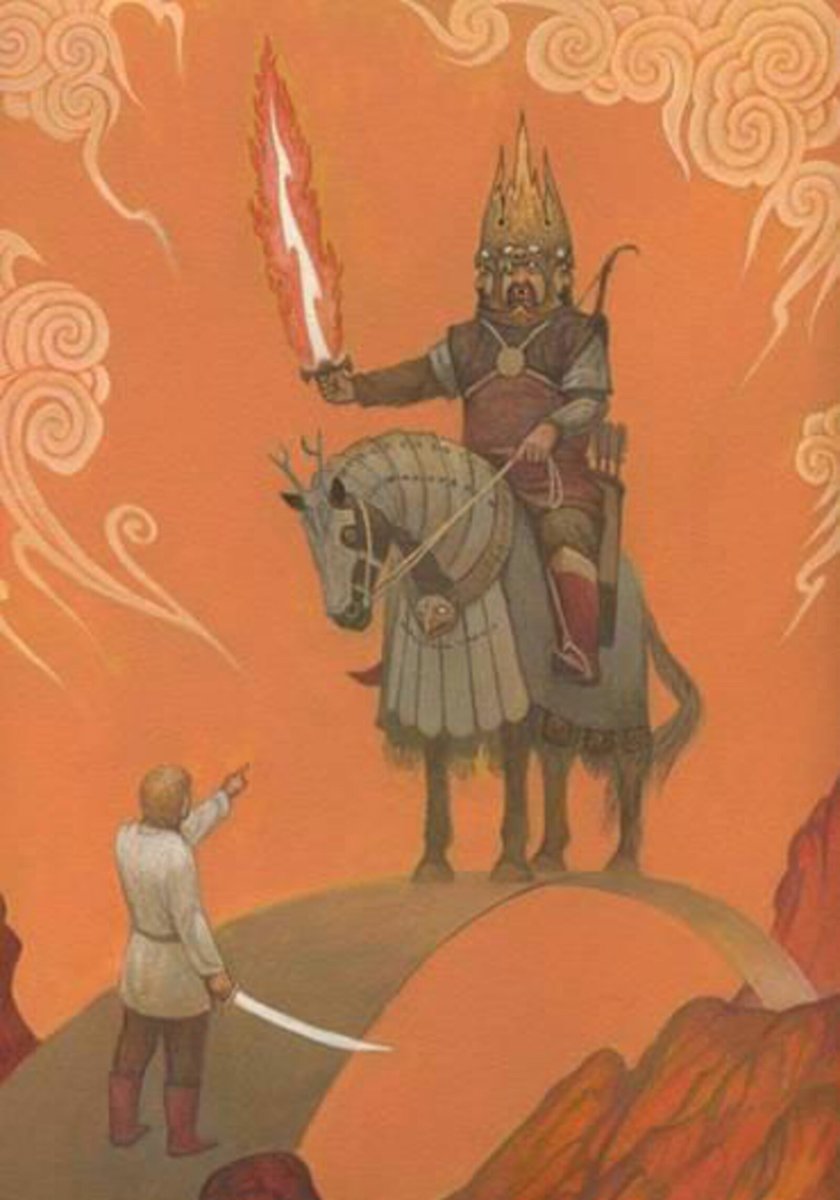 Камыр батыр рисунок