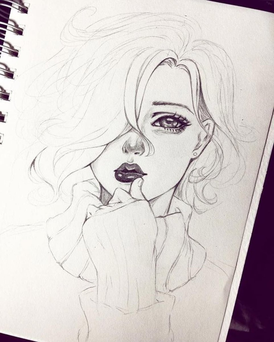 Скетч рисунки легкие для срисовки