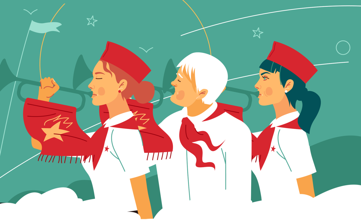 Пионерия рисунки