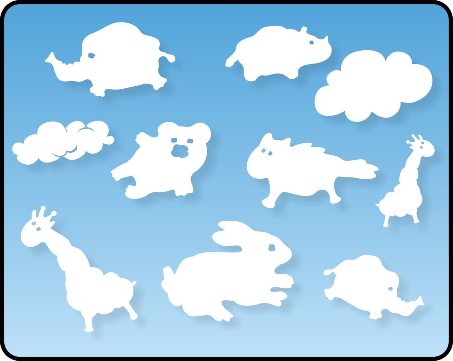 Обитатель облаков. Облака в виде животных. Облака похожие на животных. Облако в виде коровы. Облака в форме животных для детей.