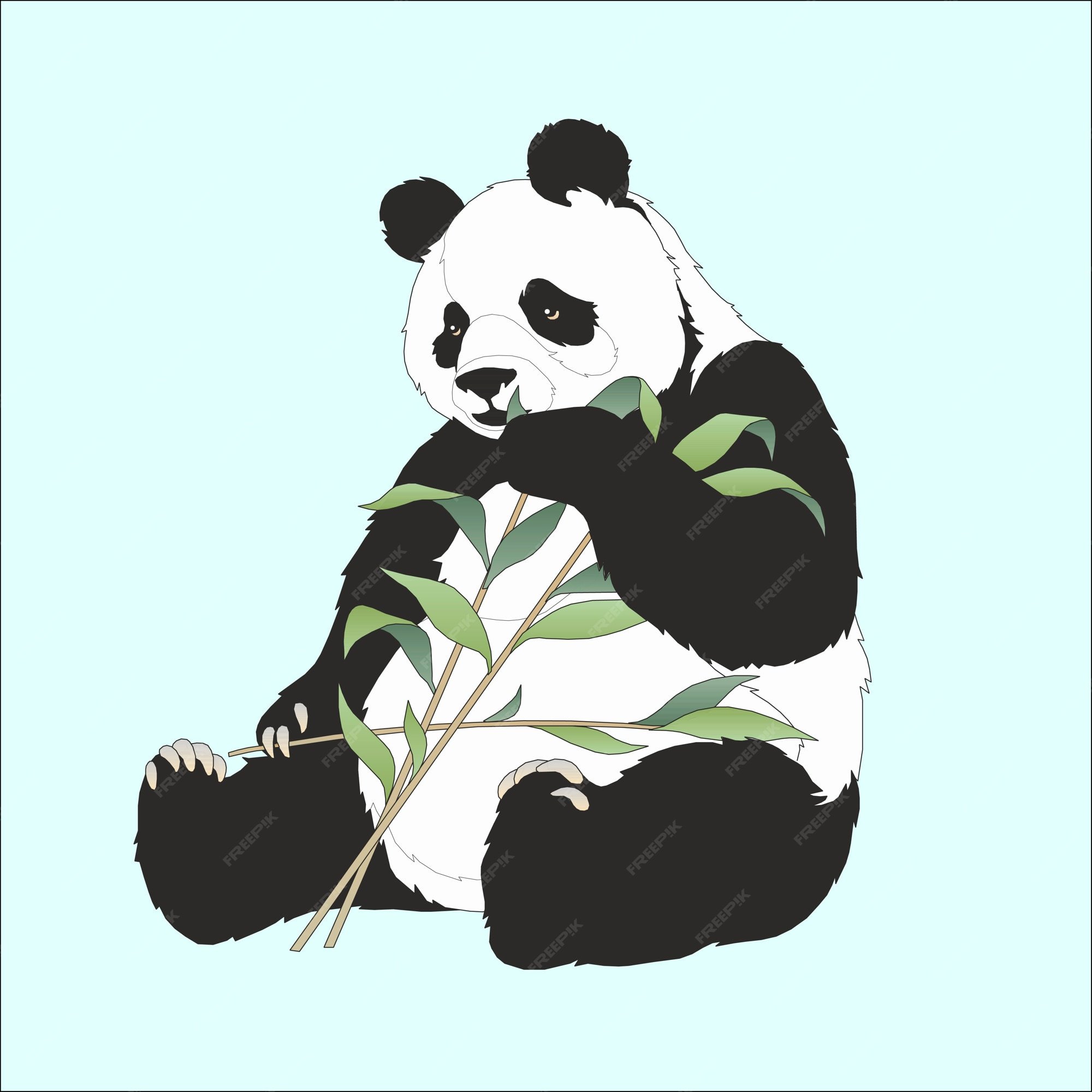 Что вокруг панда собирает в круг ремикс. Панда. Панда рисунок. Панда на бамбуке. Панда для срисовки с бамбуком.