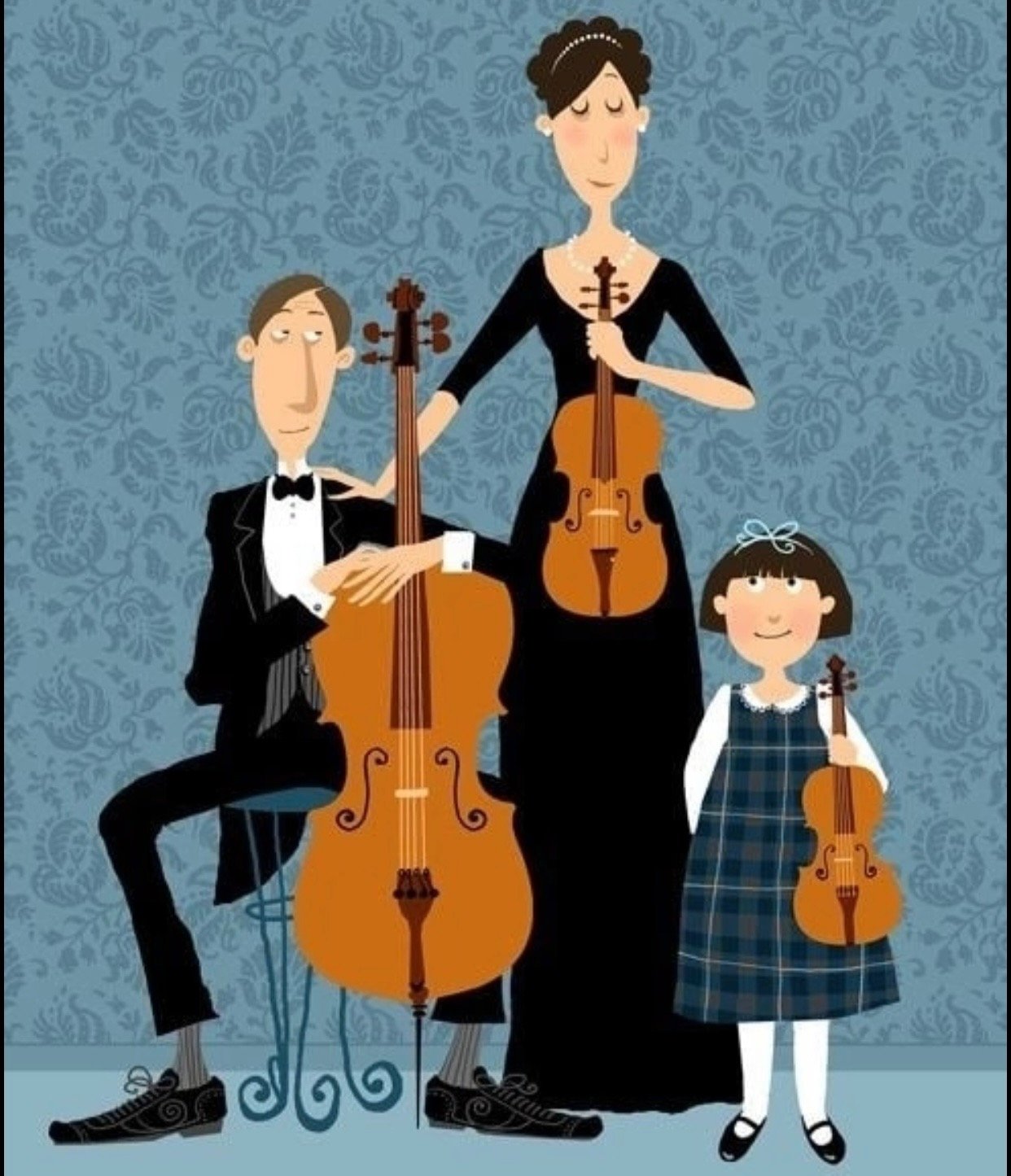 Соло дуэтом. Трио музыкантов. Музыкальное семейство. Оркестр картинка для детей. Музыкант иллюстрация.