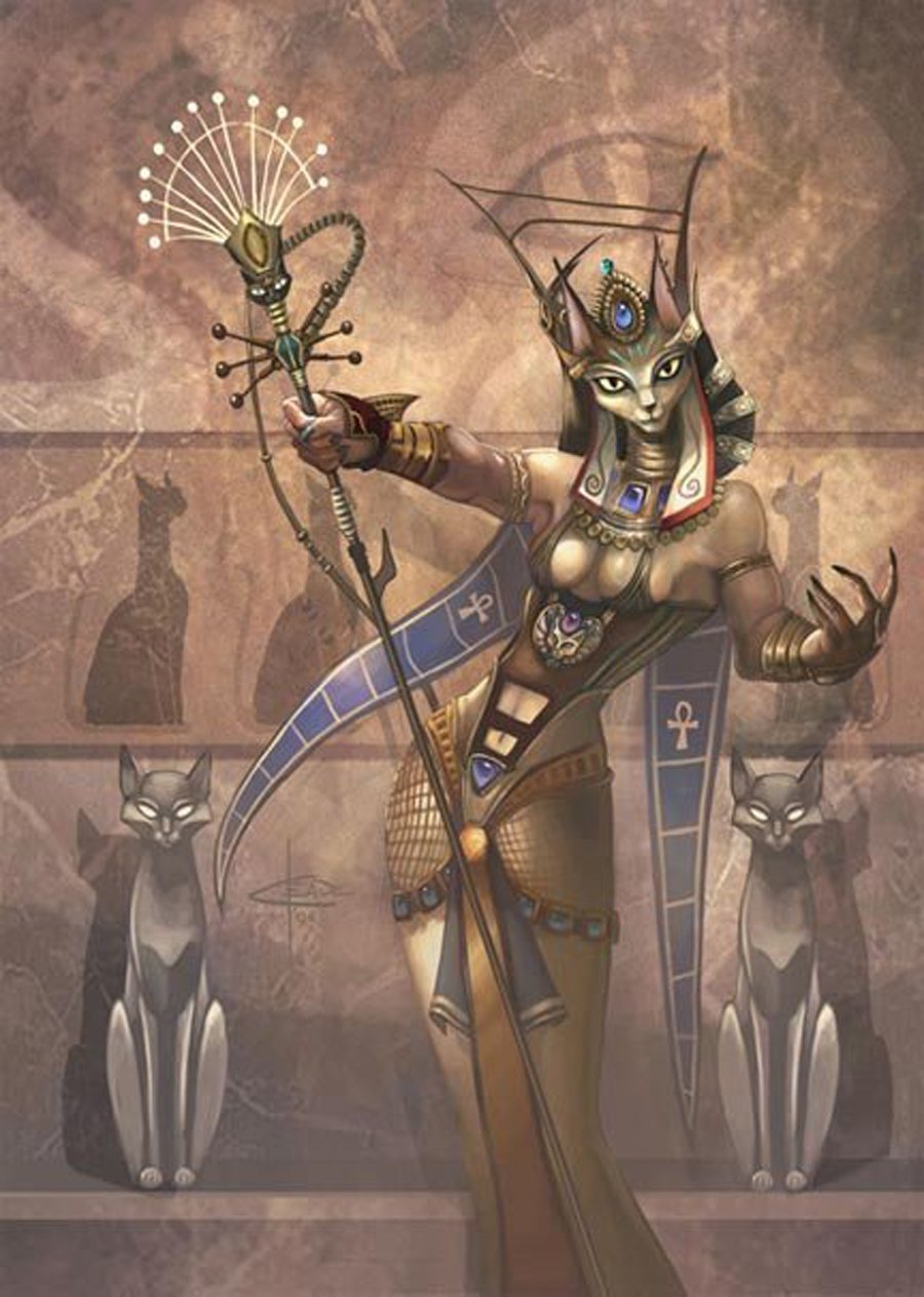 Богиня кошка в египте. Баст богиня Египта. Египетская богиня Бастет. Бастет Египетская богиня фэнтези. Египетская богиня кошка Бастет.