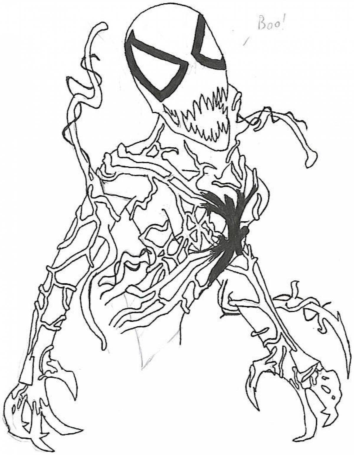 Веном паук раскраска. Карнаж Марвел раскраска. Раскраски Веном и Карнаж. Симбиот Веном раскраска. Раскраска Spider man Symbiote.