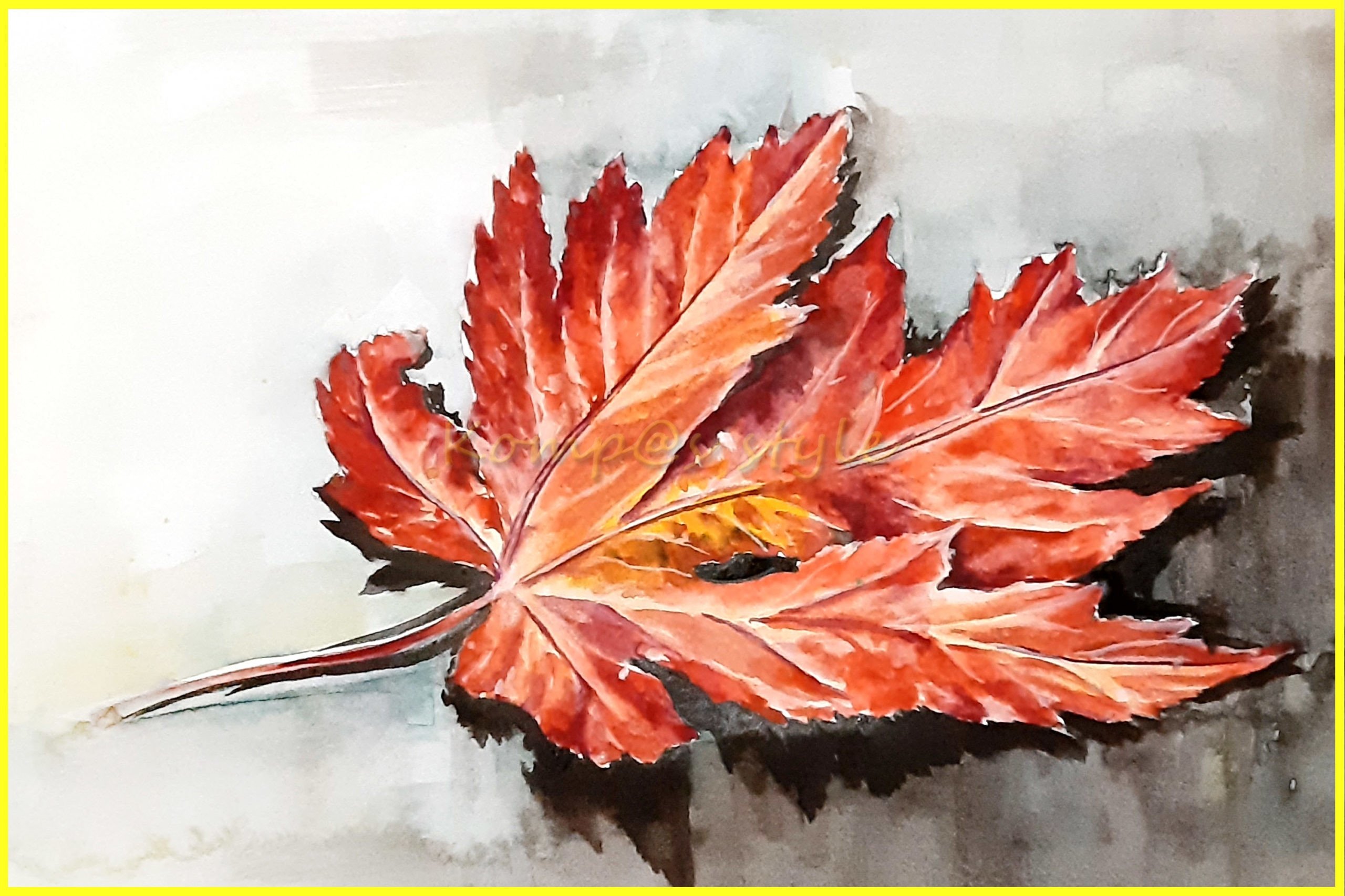Осенний лист рисунок. Осенние листья акварель. Рисование осенних листьев. Рисование осенними листьями. Кленовый лист цветными карандашами.