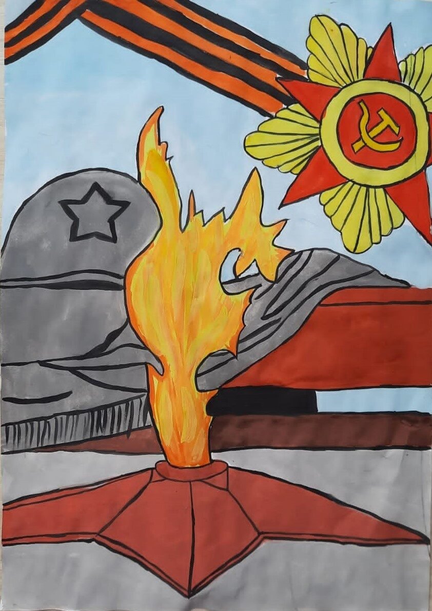 Нарисовать рисунок вечный огонь. Патриотический рисунок. Вечный огонь рисунок. Рисунок на военно патриотическую тему.