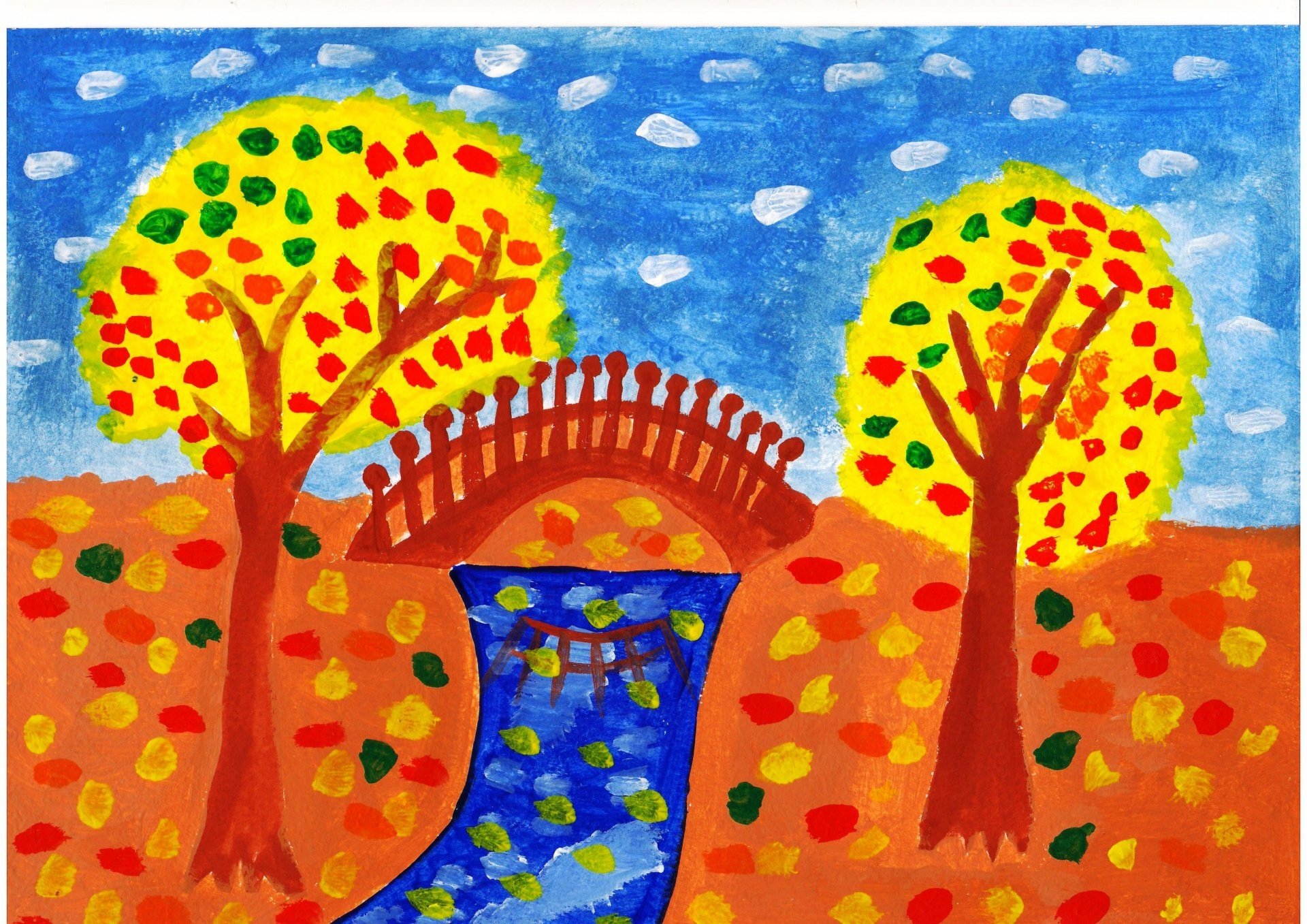 Рисунок красками для детей 5. Осень глазами детей. Осень глазами детей рисунки. Детские рисунки красками 5 лет. Золотая осень глазами детей.