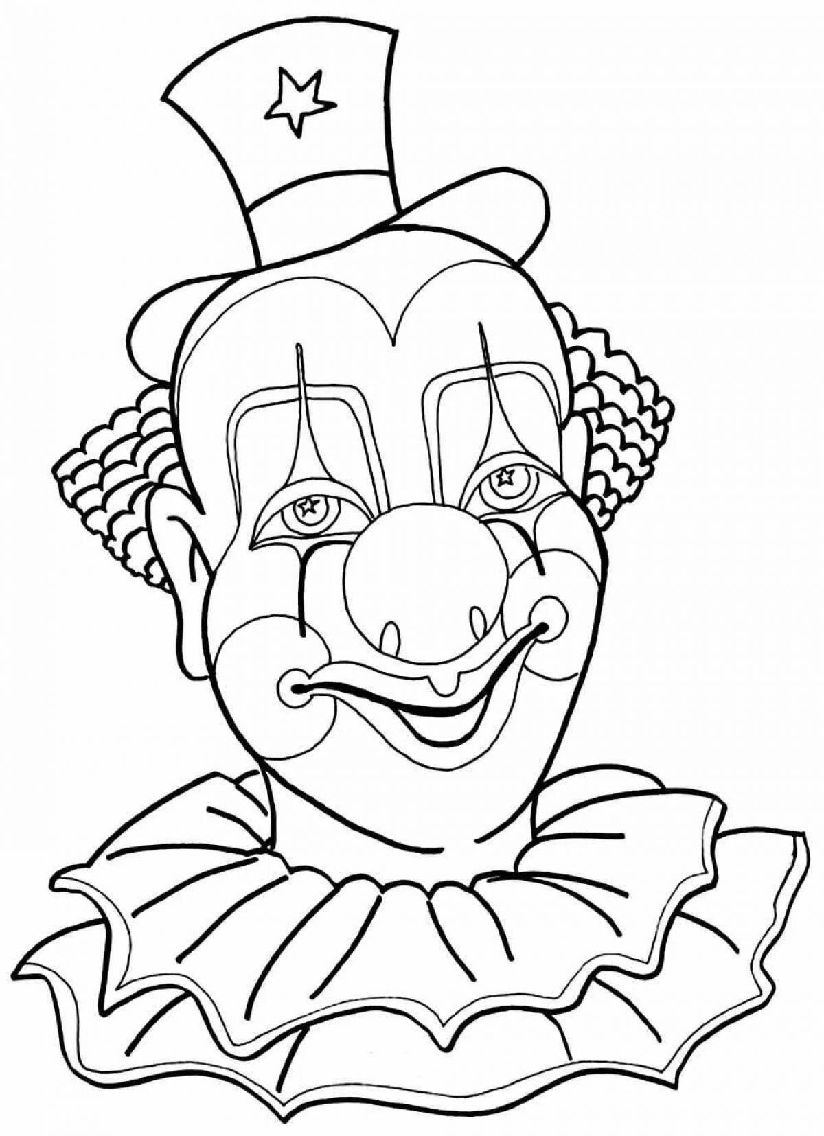 Маски на 1 апреля распечатать. Клоун раскраска. Клоун раскраска для детей. Клоун рисунок. Лицо клоуна раскраска.
